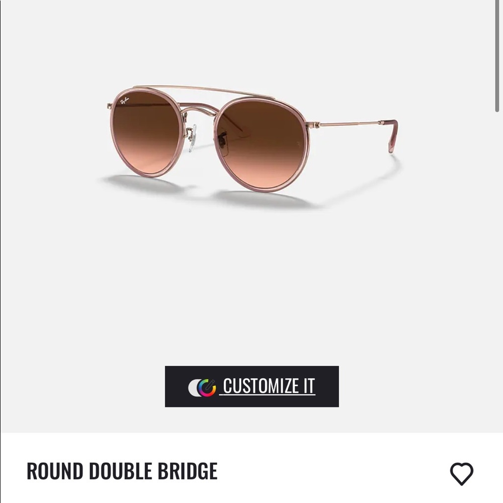 Ray-ban Round Double Bridge.
